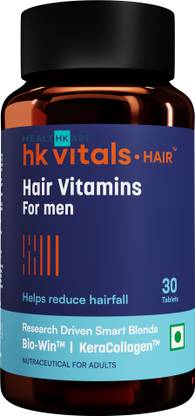 HEALTHKART HK Vitals Hair Multivitamin with DHT Blockers & Biotin, Helps Reduce Hair Fall