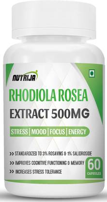 NutriJa Rhodiola Rosea Extract 500mg -