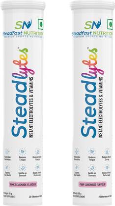 Steadfast NUTRITION SteadLytes | Instant Hydration & Energy | Effervescent Tablets