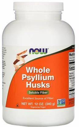 Now Foods Whole Psyllium Husks -- 12 oz