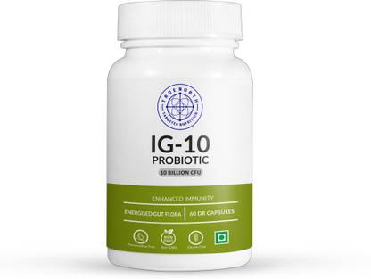Truenorth IG-10 Probiotics 10 Billion CFU Enhanced Immunity 60 DR Capsules