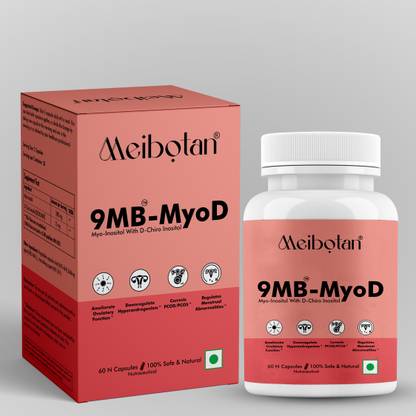 MEIBOTAN PCOS Supplement Myo-Inositol & D-Chiro Inositol