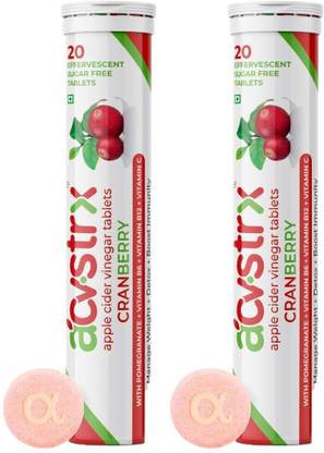 Anisue Healthcare Apple Cider Vinegar | CRANBERRY | Vitamin C- B12 & B6 Pomegranate Extract