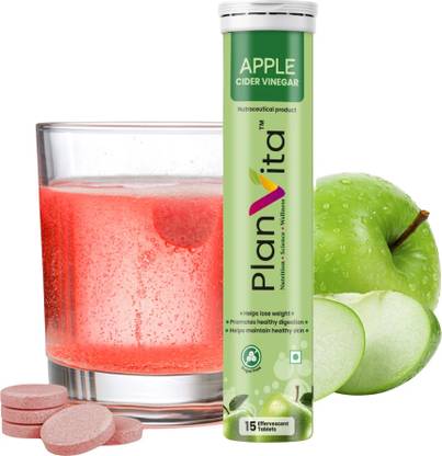 PLANVITA Effervescent Tablet with mother,Vit B6 & B12 for weight loss