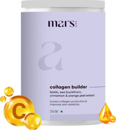 mars by GHC Plant Based Collagen Powder for Skin, Skin glow, Chondroitin, Stevia Extract 3