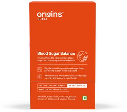Origins Nutra Blood Sugar Balance Capsules | Helps in Blood Sugar Level Balance