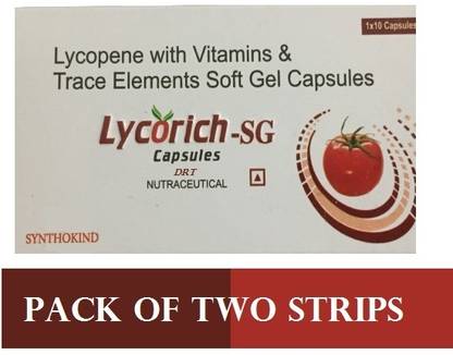 Drt SYNTHOKIND LYCORICH SG MULTIVITAMIN SUPPLEMENT WITH LYCOPENE (2*10CAPS)
