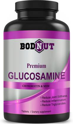 Bodnut Glucosamine Joint Pain Relief Support, HCl Tablets (D107)