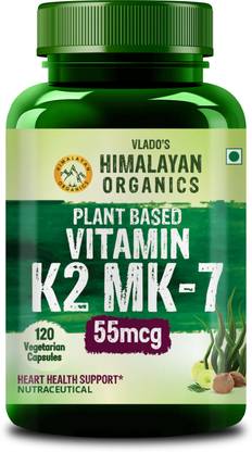 Vlado's Himalayan Organics Plant-Based Vitamin K2 Supplement Supports Stronger Bone & Heart Health