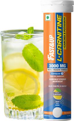 FAST&UP L-CARNITINE 3000 MG - TRIPLE ACTION FORMULA FOR FASTER FAT BURN