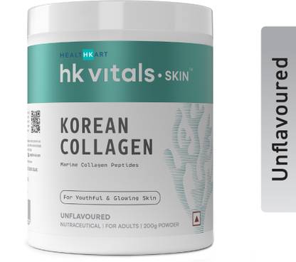HEALTHKART HK Vitals Pure Korean Skin Collagen, Marine Collagen Powder, For Healthy Skin