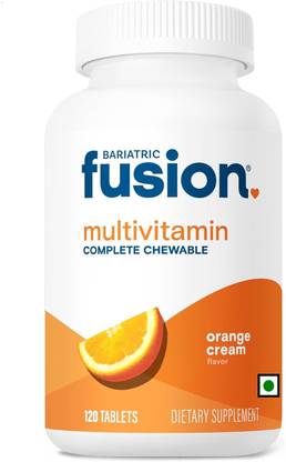 Bariatric Fusion Chewable Multivitamin Orange Cream 120 ct.