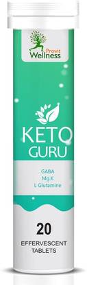 Provit Wellness Keto Guru Tablets For Weight Loss Dietary Supplement Effervescent Water Soluble