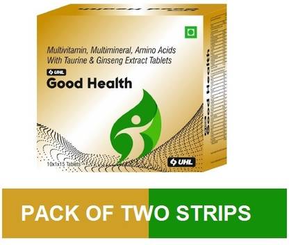 Uhl GOOD HEALTH MULTIVITAMIN BODY BUILDING SUPPLEMENT + HEALTHY TAB (2*15TAB)