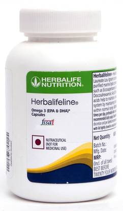 Herbalife Nutrition Omega 3 Fish Oil Capsules For Cardiovascular Health (60 Tablets)