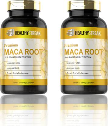 Healthy Streak Maca Root Tablets Enriched with Maca Root Extract (D256)