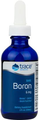 Trace Minerals Liquid Ionic Boron, 6mg,