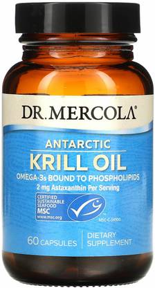 Dr. Mercola Antarctic Krill Oil, 60 Capsules