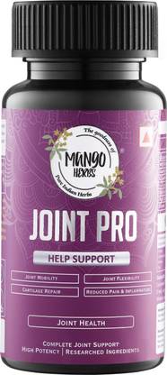 MANGO HERBS Joint Pro-High Potency-Reduce Pain, Stiffness-Boost strength, mobility & comfort
