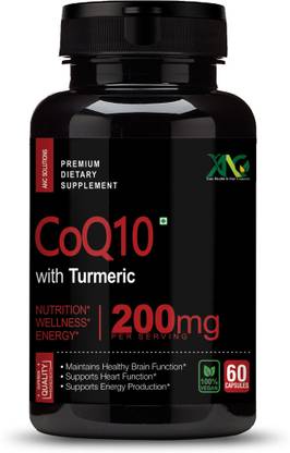 ANC High Absorption CoQ10 with Turmeric - Antioxidant Heart Health & Healthy Brain