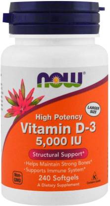Now Foods Vitamin D-3