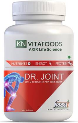 AXIR LIFE SCIENCE KN Vitafoods Dr.Joint tablets | Supports Joint health and increases flexibility.