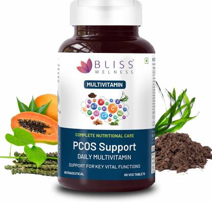 Bliss Welness PCOS Support Daily Multivitamin