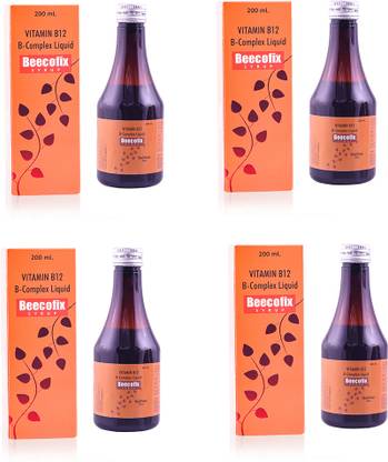 BEECOFIX multivitamin syrup for men women ( 200 X 4 ) 800 ML