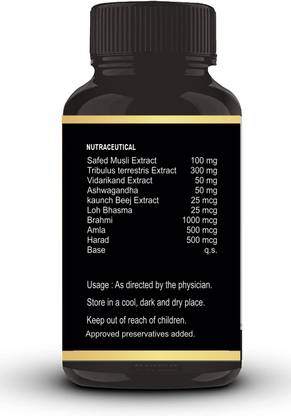 HEMAYA Alpha Man Tablet for Men with Ashwagandha and Safed Musli