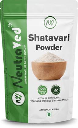 NeutraVed Shatavari Powder Women's Hormonal , Menstrual Balance & Wellness Support