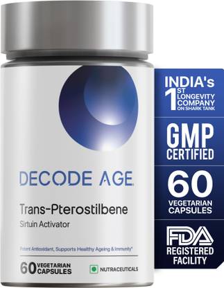 Decode Age 99% Pure Trans-Pterostilbene, Sirtuin Activator