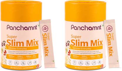 Panchamrit Super Slim Mix 30*6gSachet with Ayurvedic Herb|Effective Weight Management|