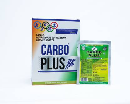 CARBO PLUS VITAMIN SUPPLEMENT-GREEN APPLE