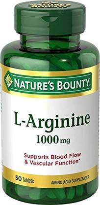 Nature's Bounty L - Arginine 1000mg - 50 Tablets