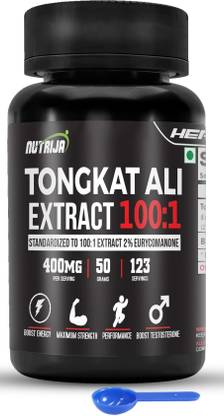 NutriJa Tongkat Ali Extract Powder |Longjack Root Extract Powder -