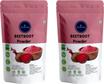 VEDICINE 100% Natural & Pure BEETROOT POWDER 300g (Beta vulgaris)