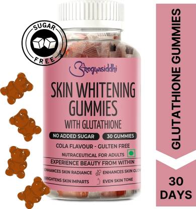 Arogyasiddhi Skin whitening Gummies | Gummies For Glowing & Radiant Skin | Glutathione