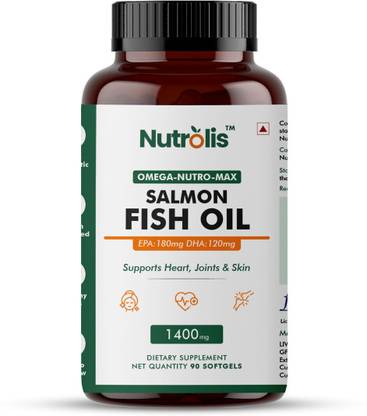 Nutrolis Omega-3 Salmon Fishoil Softgel 1400 mg