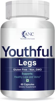 ANC Youthful Legs Healthy Vein and Leg Support Supplement for Women
