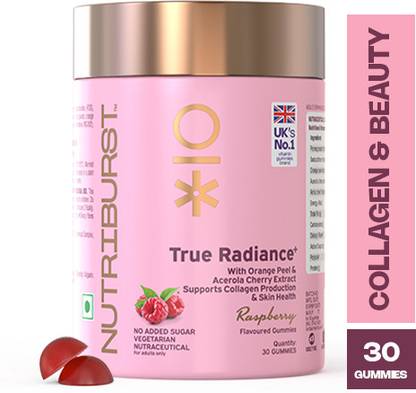 Nutriburst True Radiance for Collagen improvement with Acerola Cherry