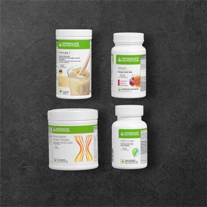 HERBALIFE F1 SHAKE MIX-VANILLA,KASHMIRI KAHWA,PP-200GM AND CELL-U-LOSS