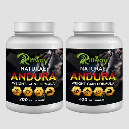 Riffway Andura_ Weight Gain Powder Protein Supplement/ Weight Gainer For Men Weight Gainers/Mass Gainers