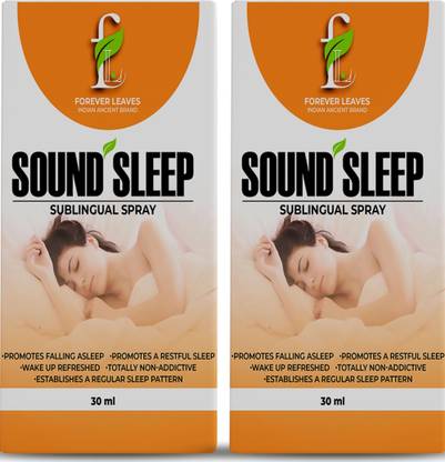 Forever Leaves Sound Sleep Sublingual Spray - Deep Restful Sleep
