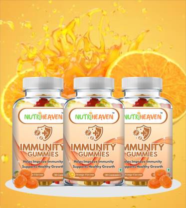 NUTRI HEAVEN Immunity Gummies,Helps To Improve Immunity,Supports Healthy Growth