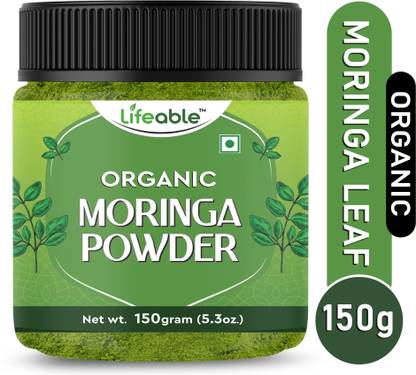 Lifeable 100% Organic Moringa Powder - Moringa Oleifera - USDA Certified