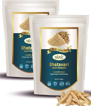 biotic Shatavari Powder (Asparagus Racemosus) Satavar / Satavari Powder