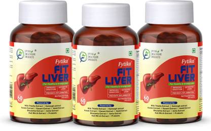 FYTIKA HEALTHCARE PRODUCTS FIT LIVER For Healthy & Strong Liver Enriched with Milk