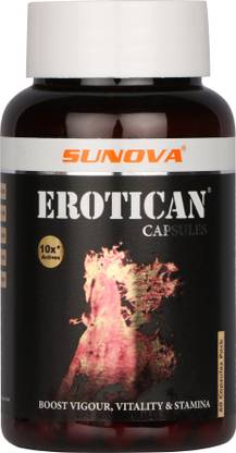 SUNOVA Erotican Shilajit Capsules for Strength, Power & Stamina