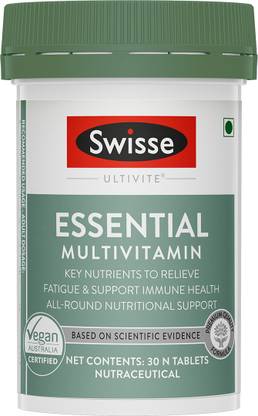 Swisse Ultivite Essential Multivitamin for Energy, Stamina and overall Health