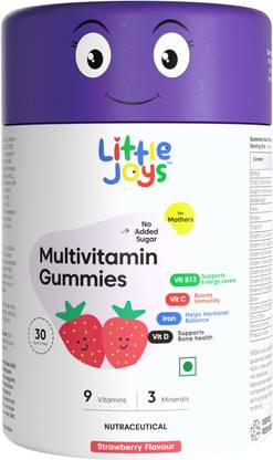 Little Joys Multivitamin Gummies for Mothers | Supports Immunity, Bone Health & Energy Level